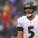 Illustration for article titled Joe Flacco's Wife Thinks He Needs To Try Harder At Wide Receiver